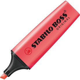 Stabilo Boss Highlighter | Rød