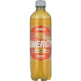 STATE Sparkling Energidrik Orange, 0,5 l