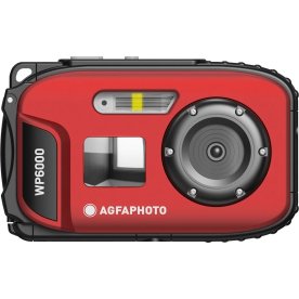 AGFAPHOTO Digitalkamera WP6000 18MP HD Rød