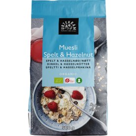Urtekram Øko Müsli Spelt & Nødder, 500g