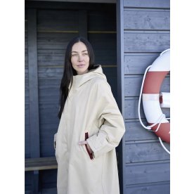 Södahl North Vinterbadekåbe, str l/xl, beige