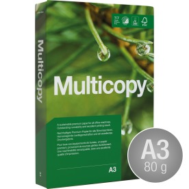 MultiCopy kopieringspapper A3 | 80 g | 500 ark