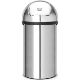 Brabantia Push Bin 60 liter, matt stål
