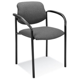 Konferensstol med armstöd, grå