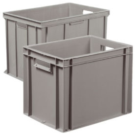 Arca lagerback, 27 liter, (LxBxH) 40x30x32 cm, grå
