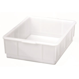 Lagerback, 13 liter, vit, (LxBxH) 420x320x125 mm