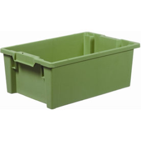 Arca stapelback, 40 liter, 600x400x220, grön