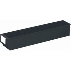 Systembox 6, (DxBxH) 500x91x81, mörkgrå