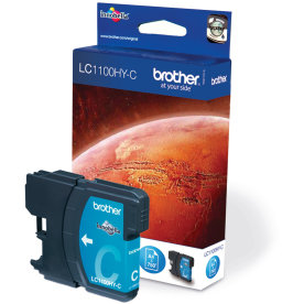 Brother LC1100HYC bläckpatron, cyan, 700 s