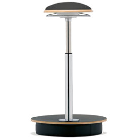 Sitness Deluxe ergo-stol, svart