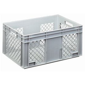 Lagerback, perforerad, 55 liter, (LxBxH) 60x40x28 