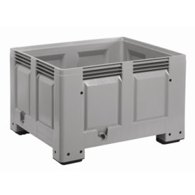 Big Box, 670 liter, ben, grå, 120x100x76 cm