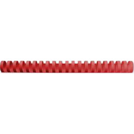 Plastspiral GBC A4 21 ringar 19 mm Röd