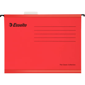 Hängmapp Esselte Classic Folio A4 Röd