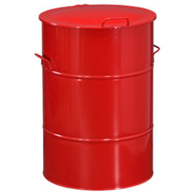 Circle avfallsbehållare 160 l, röd