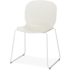 RBM Noor matsalsstol off-white/silvermetallic