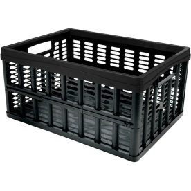 Basic hopfällbar låda, 480x350x240 mm, svart