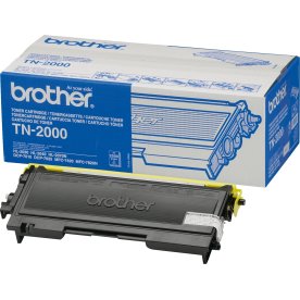 Lasertoner Brother TN2000 Svart 2500 sidor