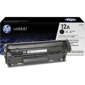 HP nr 12A/Q2612A lasertoner, svart, 2000 s