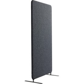 Skärmvägg Softline Light 100x150 cm Mörkgrå M. ben