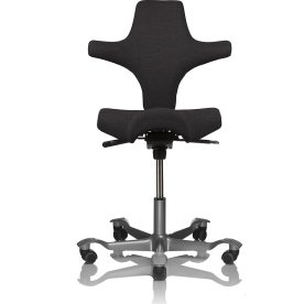 Kontorsstol HÅG Capisco 8106 Svart/Silver normal