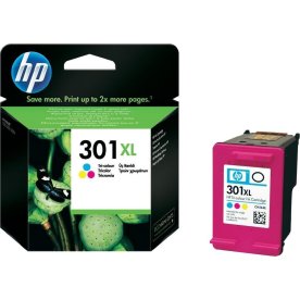 Bläckpatron HP 301XL CH564EE 3-färgad 330 sid.