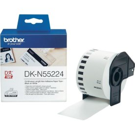 Bror DKN55224 papperstejp, 54 mm, vit