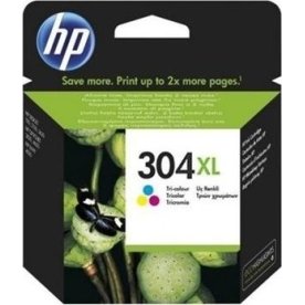 Bläckpatron HP 304XL N9K07AE#UUS Trefärgad
