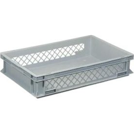 Lagerback, perforerad, 24 liter, (LxBxH) 60x40x12 