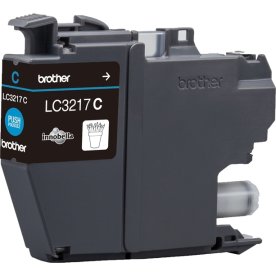 Brother LC3217C bläckpatron, cyan, 550 s