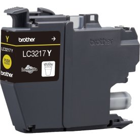 Brother LC3217Y bläckpatron, gul, 550 s