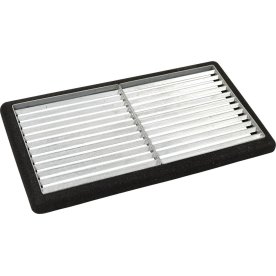 Skrapgaller Plus Cubic Med kokosmatta 40x40cm Sv.