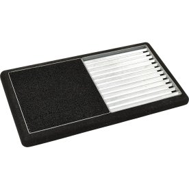 Skrapgaller Plus Cubic Med matta 40x40cm 2st Svart