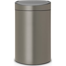 Brabantia Touch Bin 40 L, platinum