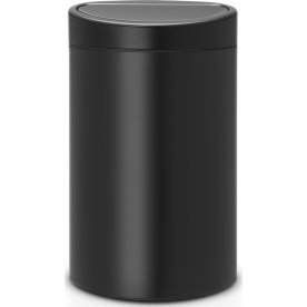 Brabantia Touch Bin 40 L, matt black