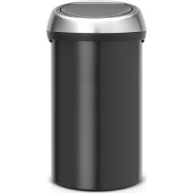 Brabantia Touch Bin 60 L, matt black FFP-lock