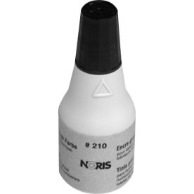 Metallstämpelfärg Noris 210 25 ml Svart