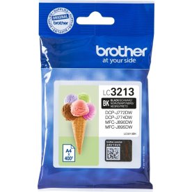 Brother LC3213 bläckpatroner, svart, 400 s