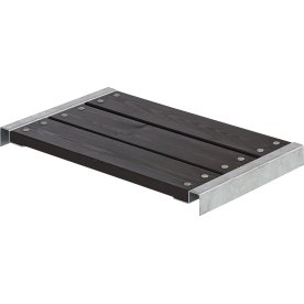 Bänk för planteringslådor Plus Cubic 60 cm Svart