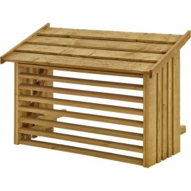 Plus Värmepumpsskydd 96x56x78 cm Natur