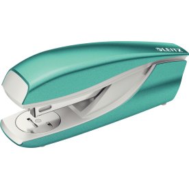 Leitz WOW 5502 häftapparat, isblå metallic
