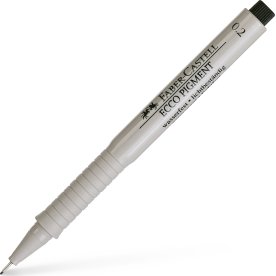 Faber-Castell Ecco Pigment Finepen, 0,2 mm, svart