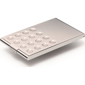 Durable visitkortetui Chrome