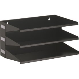 Durable sorteringsfack, 3-delat, svart
