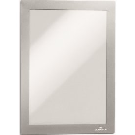 Durable Självhäftande Magnetram A5, silver, 2 st.