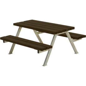 Plus Alpha Junior bänkset, Svart, 118 cm