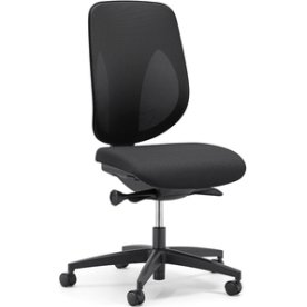 Kontorsstol Giroflex 353 Svart Nätrygg