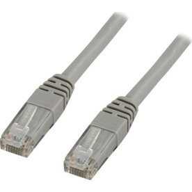 MicroConnect nätverkskabel UTP CAT 6, 1 m, grå