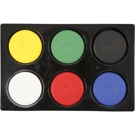 Vattenfärger Colortime Set 6 färger