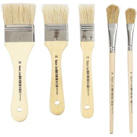 Lackpensel Nature Line blandade,10 st